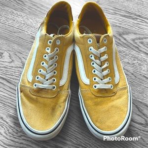 Vans, light yellow size 9.5